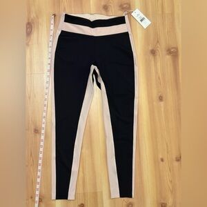 Stylish Black and Tan Women's Leggings